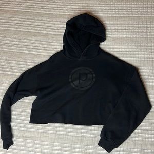 Pure Barre cropped hoodie